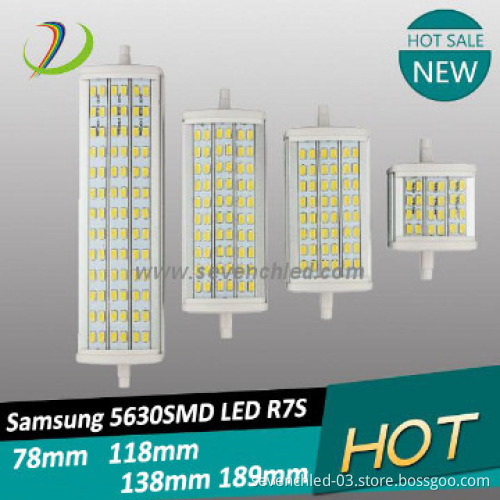dimmable led r7s lamp 118mm 14w 100lm/w cri>80 samsung 5630